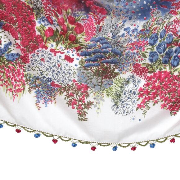 Tulbent Scarf Handmade Crochet Detailing NWOT - Picture 8 of 10